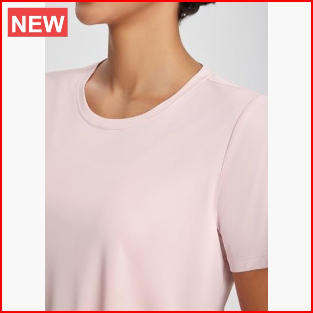 Polyester Cropped Split Back Running Top Upf 50+ … - image 5